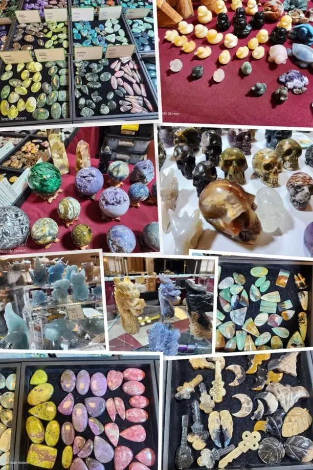 Seaside Stones at the Capital Gem and Mineral Show (Concord NH)