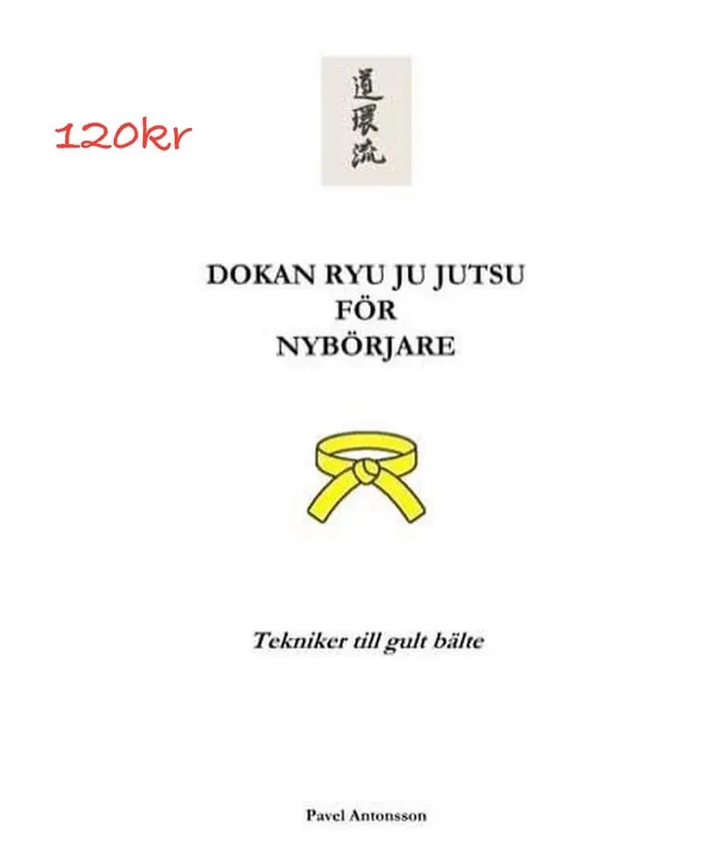Ny bok: ”Dokan Ryu Ju Jutsu för nybörjare- Tekniker till Gult Bälte”