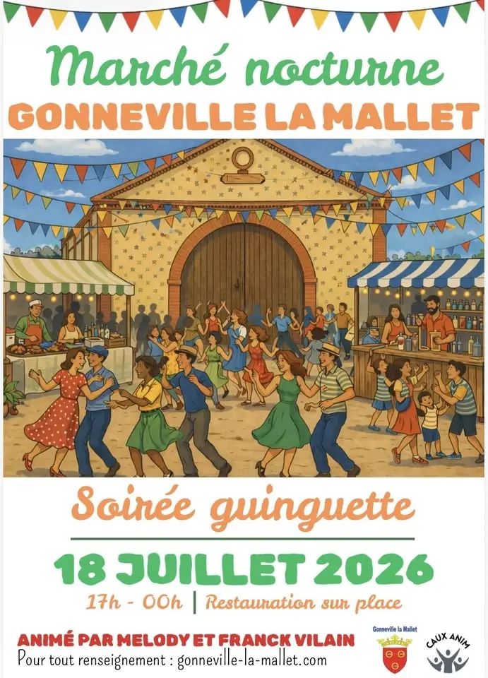 Marché Nocturne/Guinguette - Gonneville La Mallet