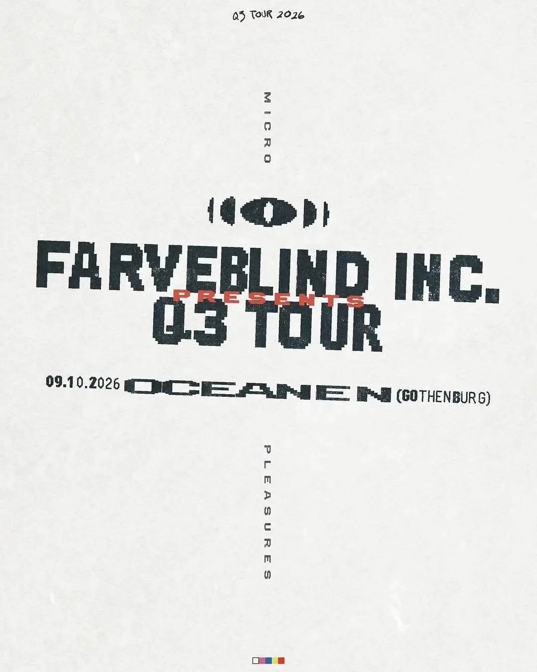 Farveblind Inc. Q3 Tour – Oceanen