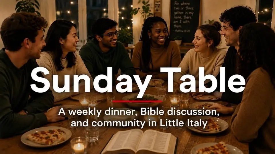 Sunday Table in Little Italy