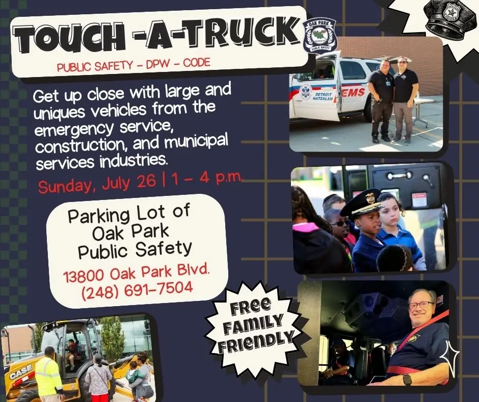 Touch-A-Truck (PUBLIC SAFETY - DPW - CODE)