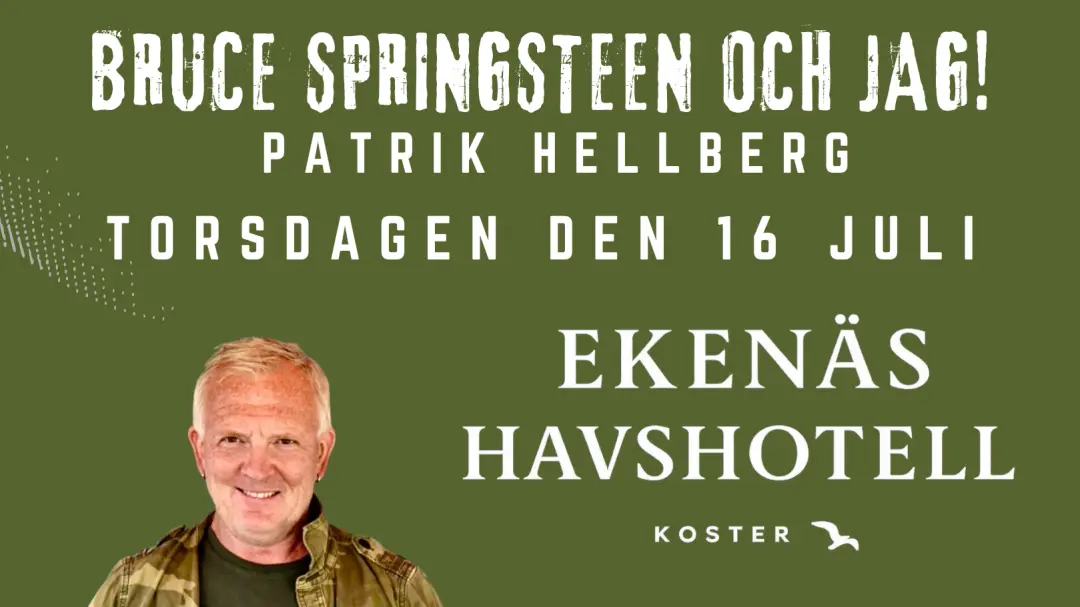 Bruce Springsteen & jag!