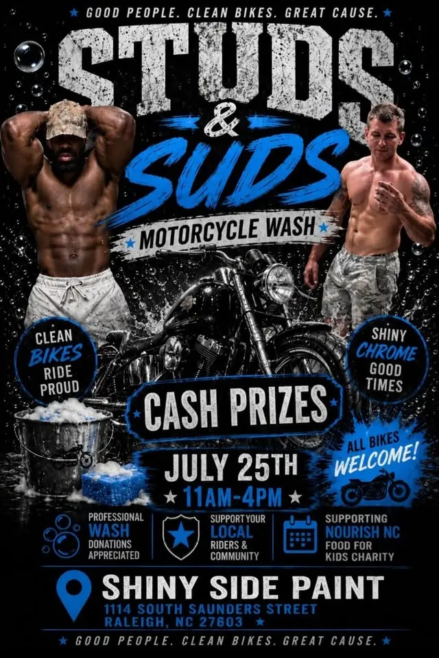 STUDS AND SUDS CHARITY EVENT