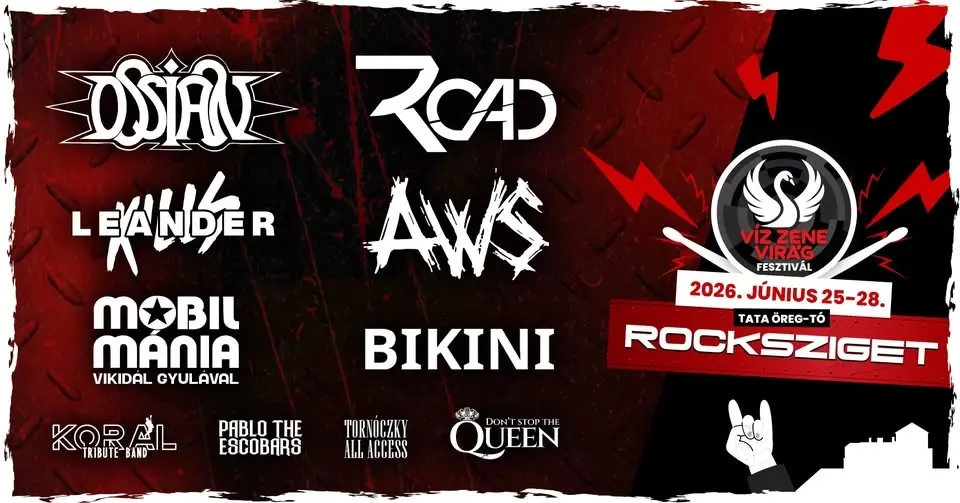Víz, Zene, Virág Fesztivál 2026. || RockSziget