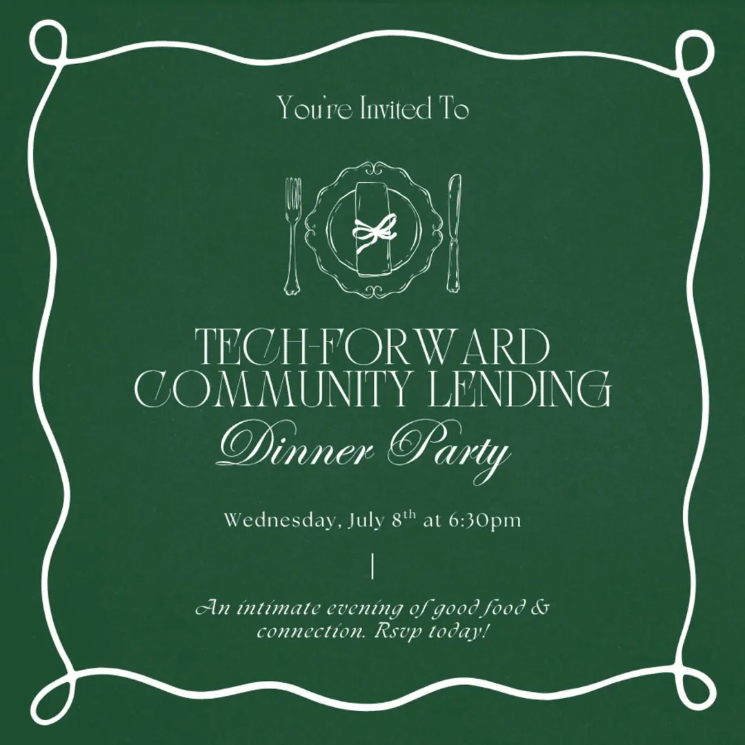 Tech-forward Community Lending: A Dinner Party with Kita