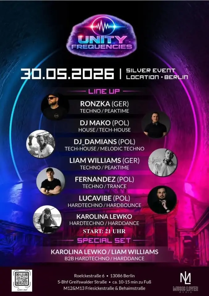 Unity Frequencies - The New Techno Expirience