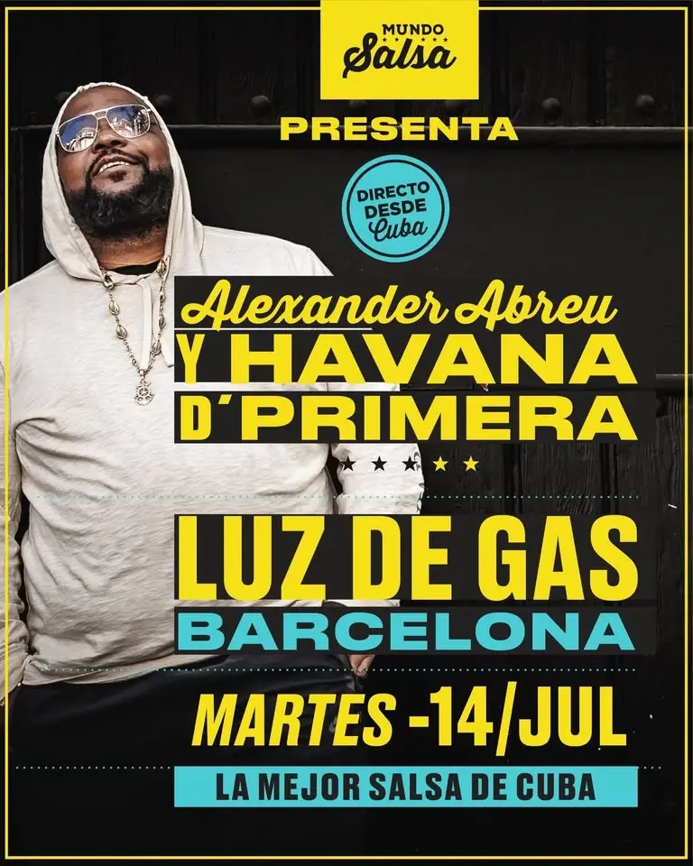 Concierto de   alexander abreu y Havana D'Primera 