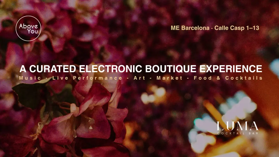 ABOVE YOU: Rooftop Session at Hotel ME Barcelona