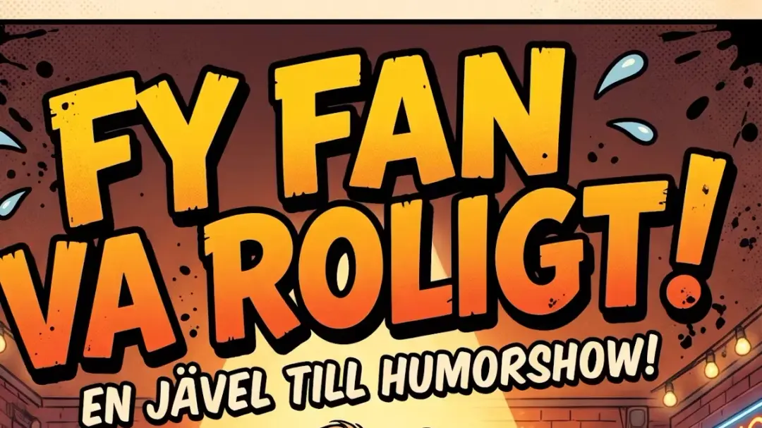 FY FAN VA ROLIGT!