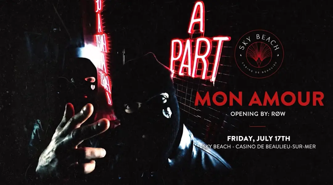 Sky Beach X Mon Amour Paris : Friday, July 17