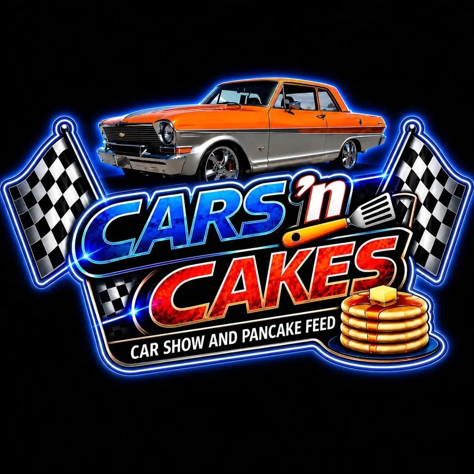 Cars’n Cakes Car Show and Pancake Feed!