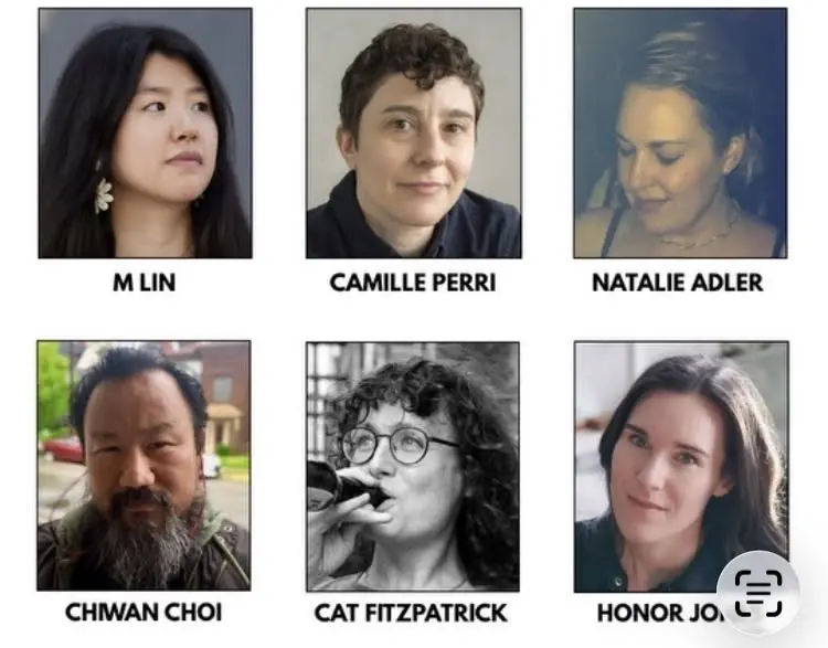 Franklin Park Reading June 22: Perri, Fitzpatrick, Adler, Lin, Choi, and Jones