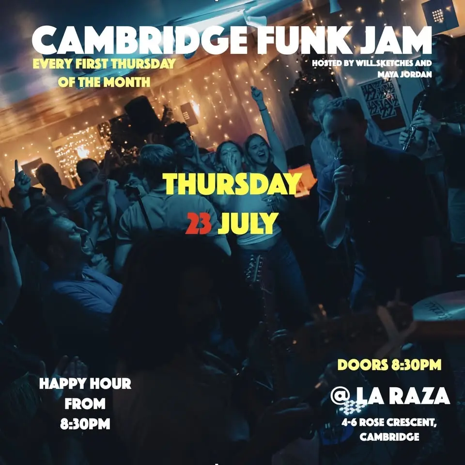 Cambridge FUNK JAM | 23 July 2026