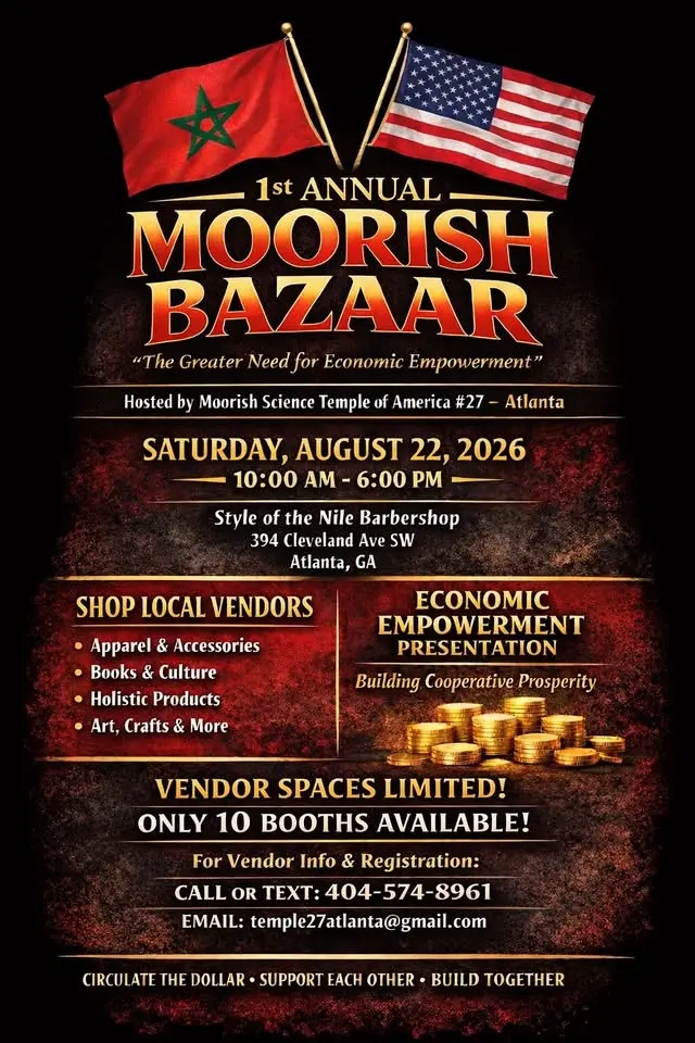 1st Annual Moorish Bazaar