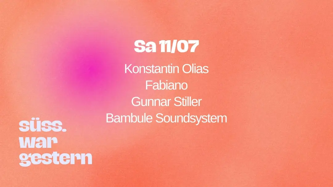 Süss am Samstag