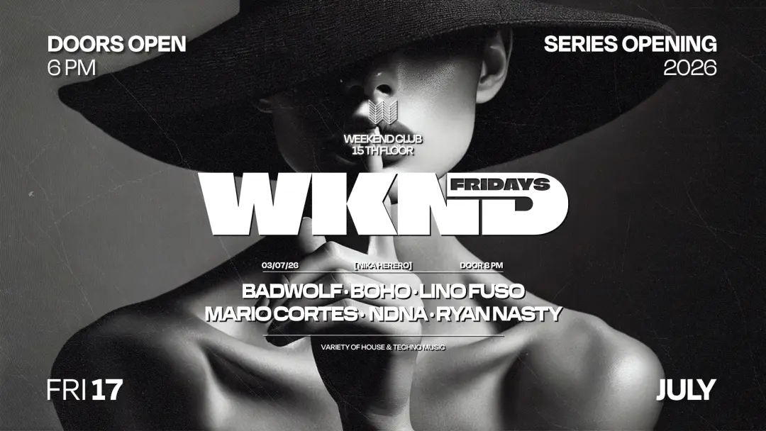 WKND X DON'T TELL ANYONE