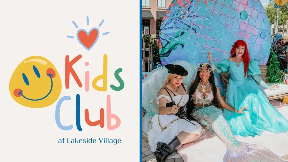 Kids Club at Lakeside Village: Mermaids vs Pirates ⚓🧜‍♀️🏴‍☠️ 