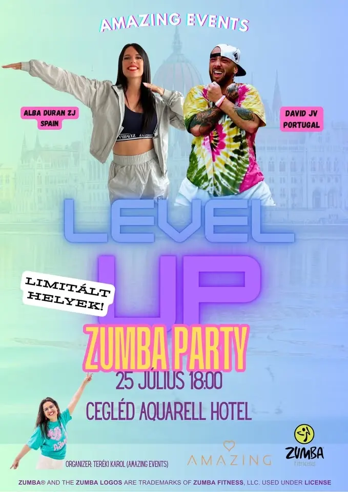 LEVEL UP ZUMBA PARTY - Alba Duran ZJ + David JV