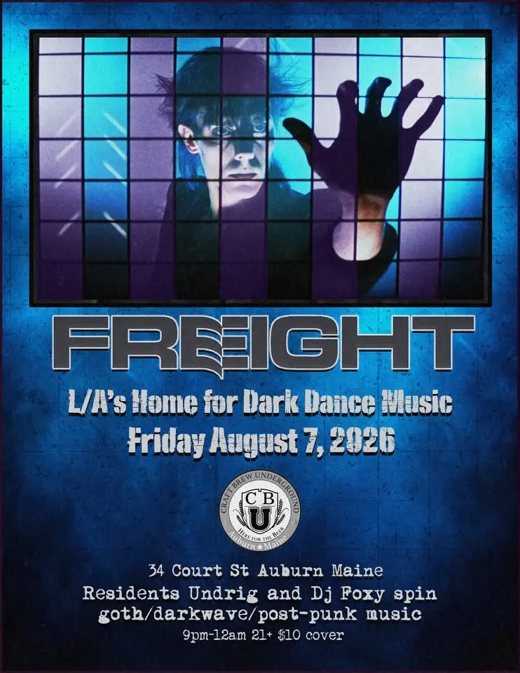 Freight Goth Night feat Undrig & Dj Foxy