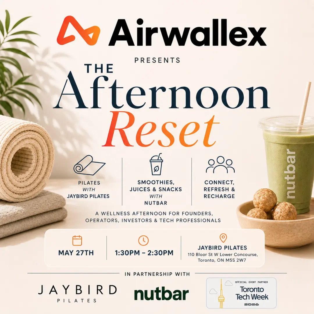 The Afternoon Reset: Airwallex X Jaybird Studios X Nutbar