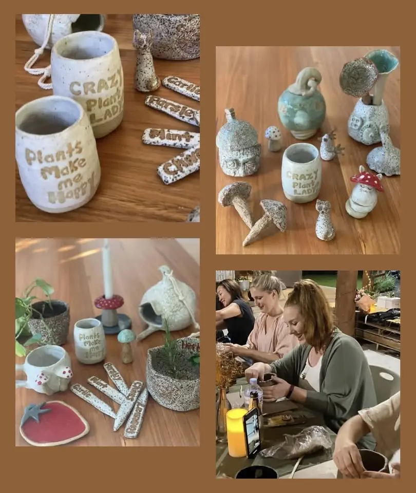 Green Thumbs Pottery afternoon Broadbeach - just in time for Spring! Afterpay