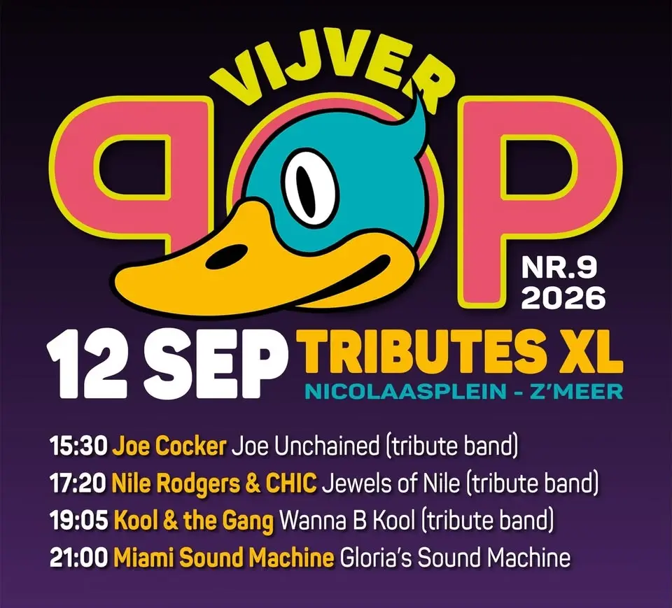 VIJVERPOP TRIBUTES XL - 11-12 sep