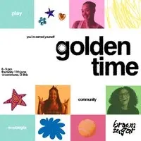 Golden time with brown sugar studio