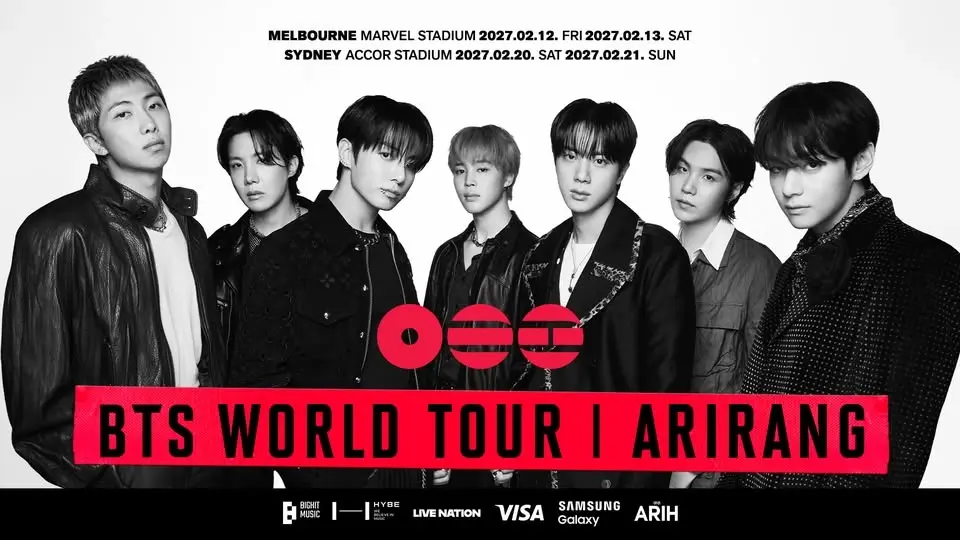 BTS WORLD TOUR ‘ARIRANG’’ IN MELBOURNE