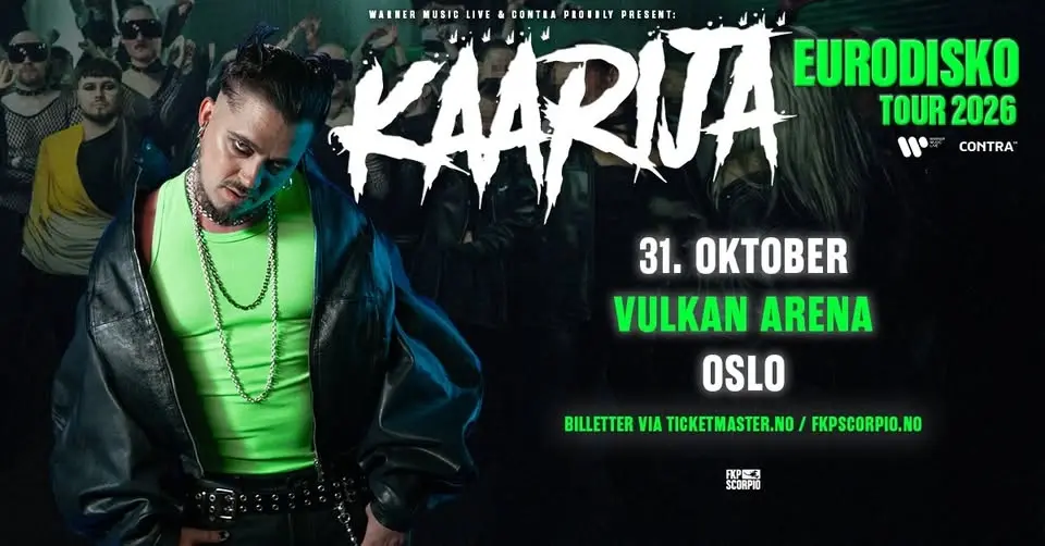 FÅ BILL.! Käärijä + special guest: Little Sis Nora / Vulkan Arena / Pres. av FKP Scorpio