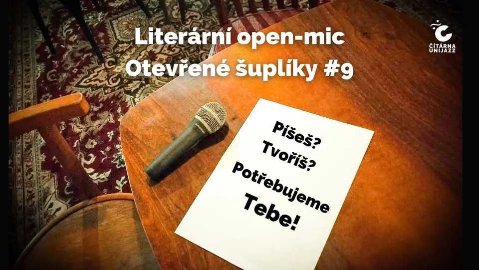 LITERÁRNÍ OPEN MIC: Otevřené šuplíky #9