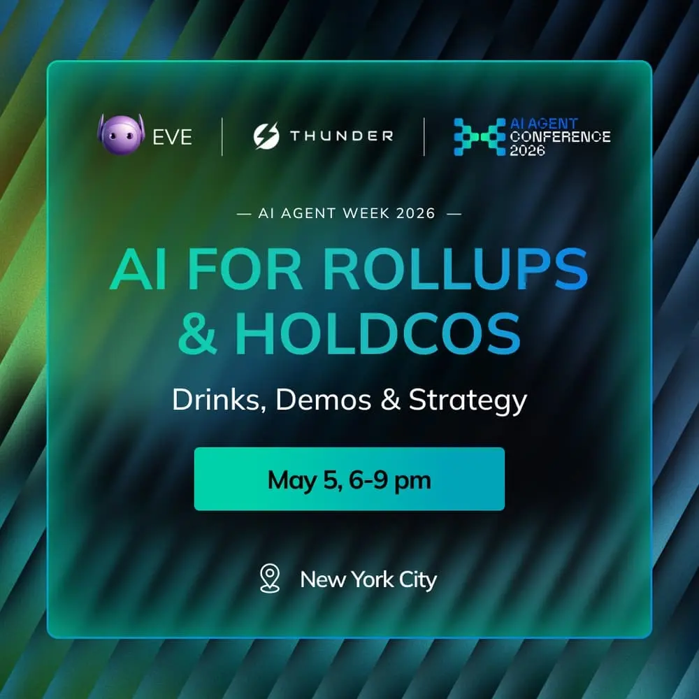 AI for Rollups & Holdcos — Drinks, Demos & Strategy | #AIAgentWeek2026
