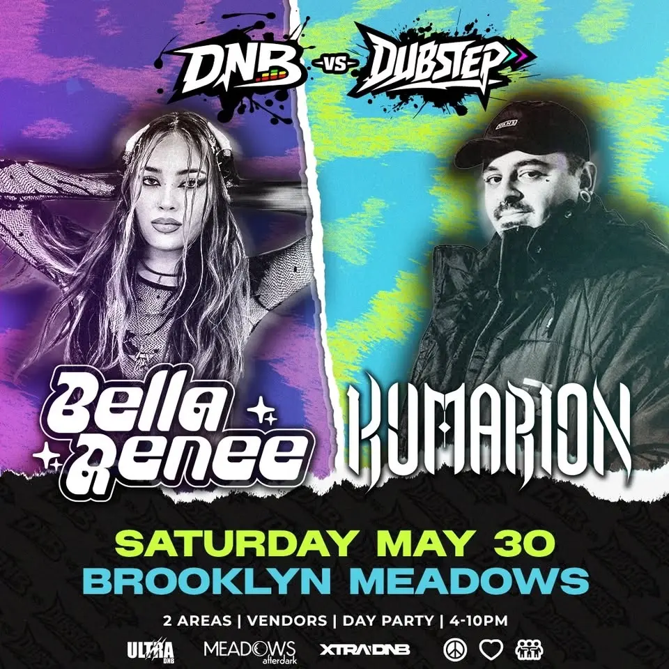 NYC'S BIGGEST DNB & DUBSTEP DAY PARTY - BELLA RENEE X KUMARION
