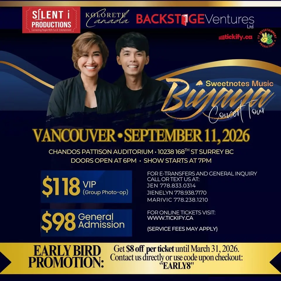 SWEETNOTES MUSIC Vancouver 2026