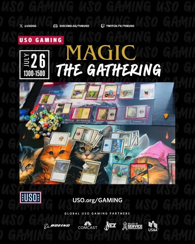 Magic: The Gathering at the USO