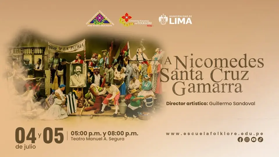  “A Nicomedes Santa Cruz Gamarra” 🎭✨