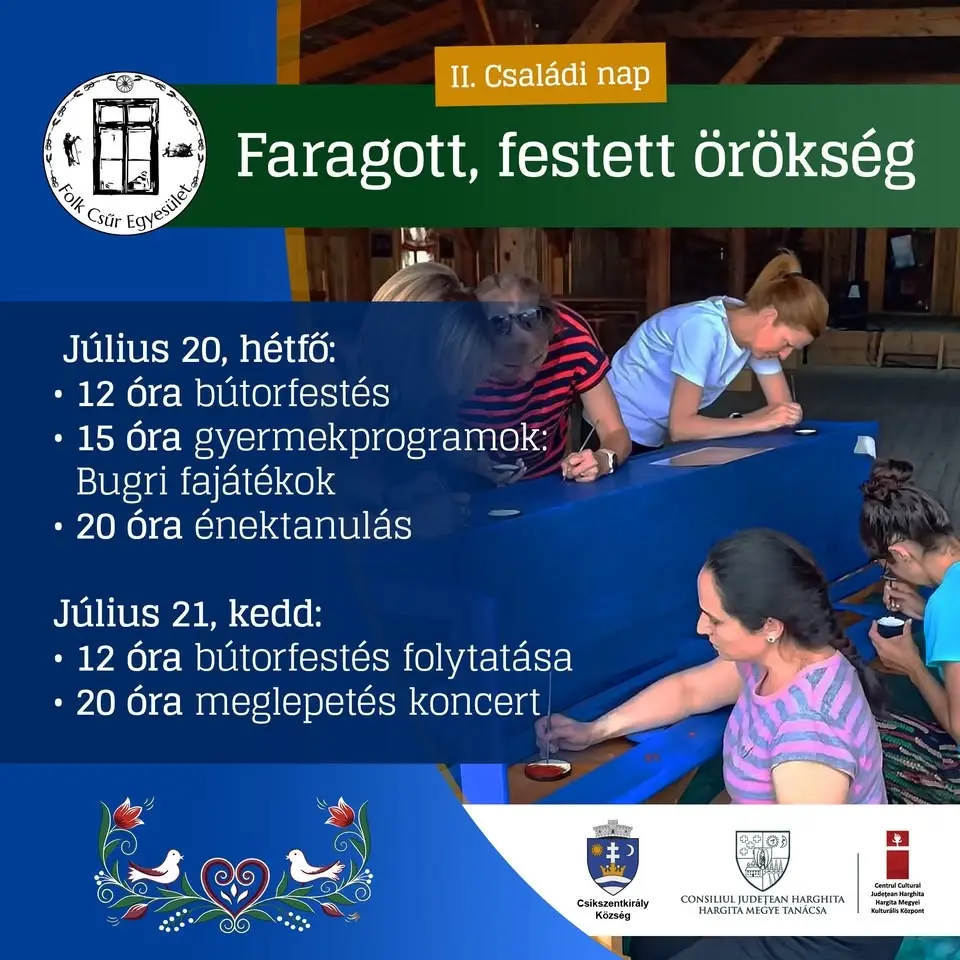 Faragott, festett örökség - II. Családi nap 