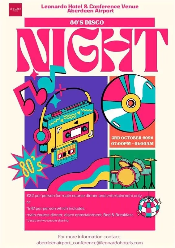 80s Party Night 🪩