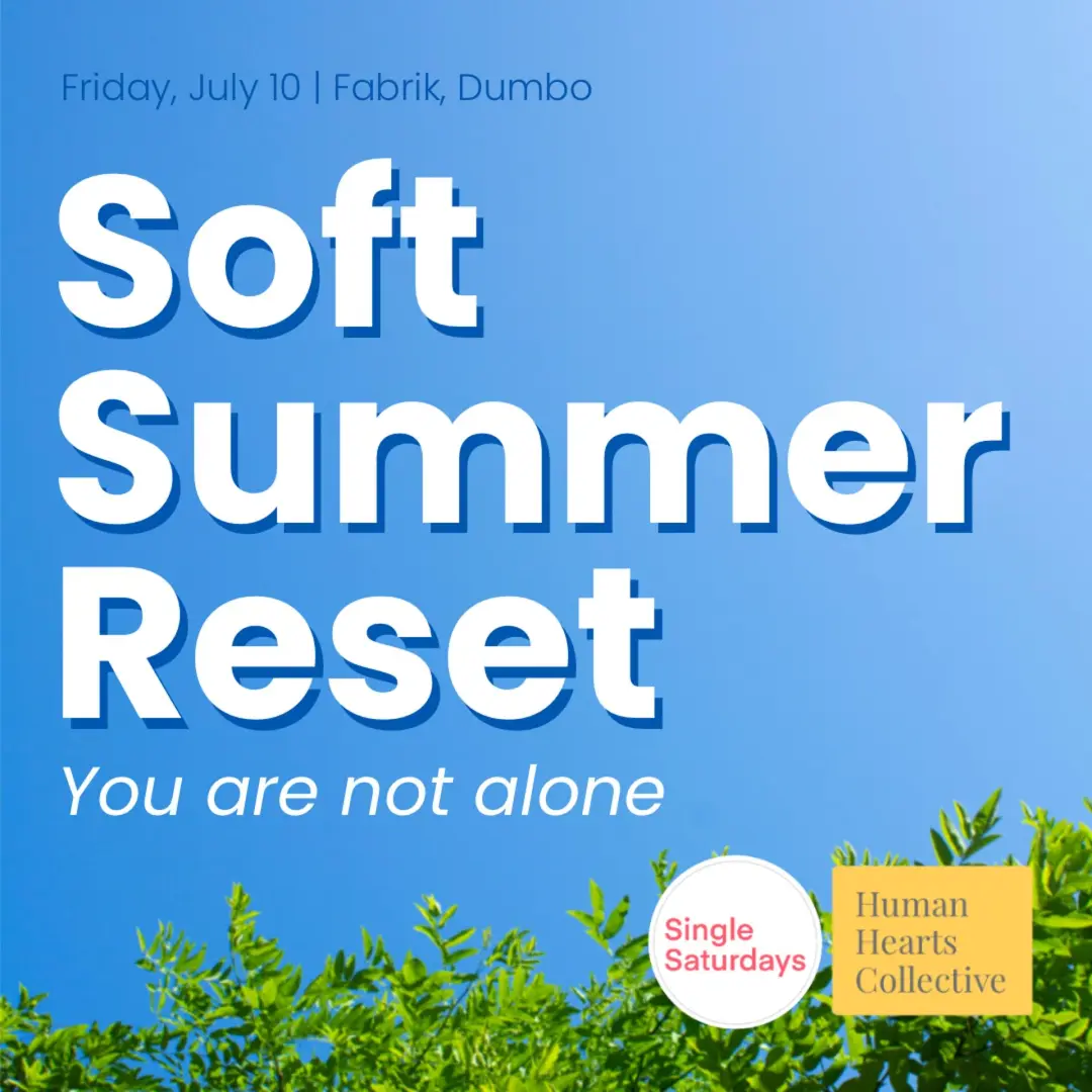 Soft Summer Reset: A night to pause, check in & remember you're not alone