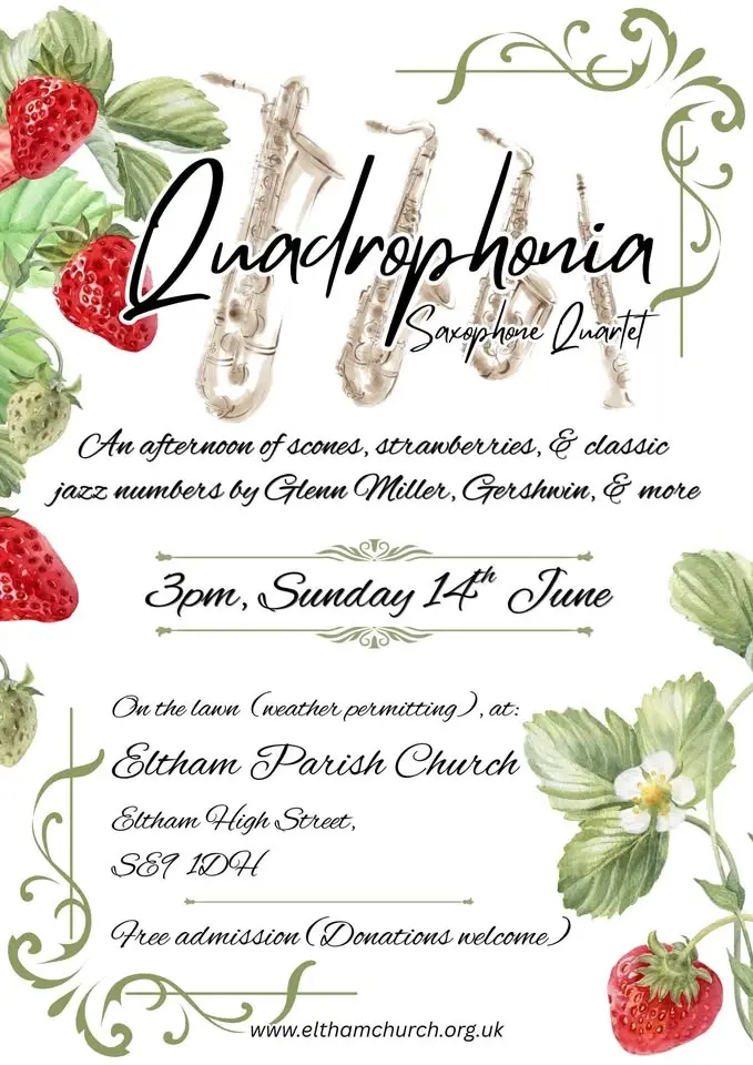 Quadrophonia - Summer Concert @ Eltham Parish Church