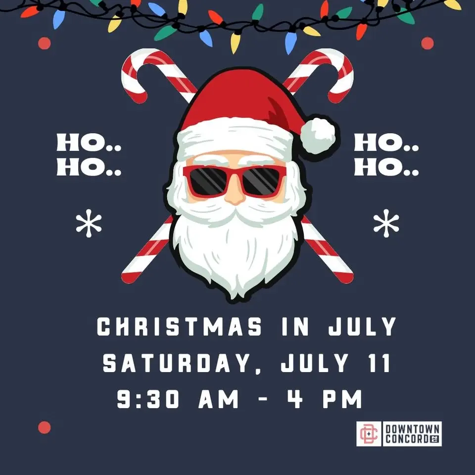 Christmas in July in Downtown Concord 