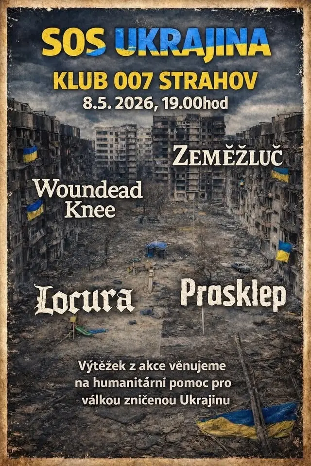 SOS UKRAJINA - Benefit na humanitární pomoc