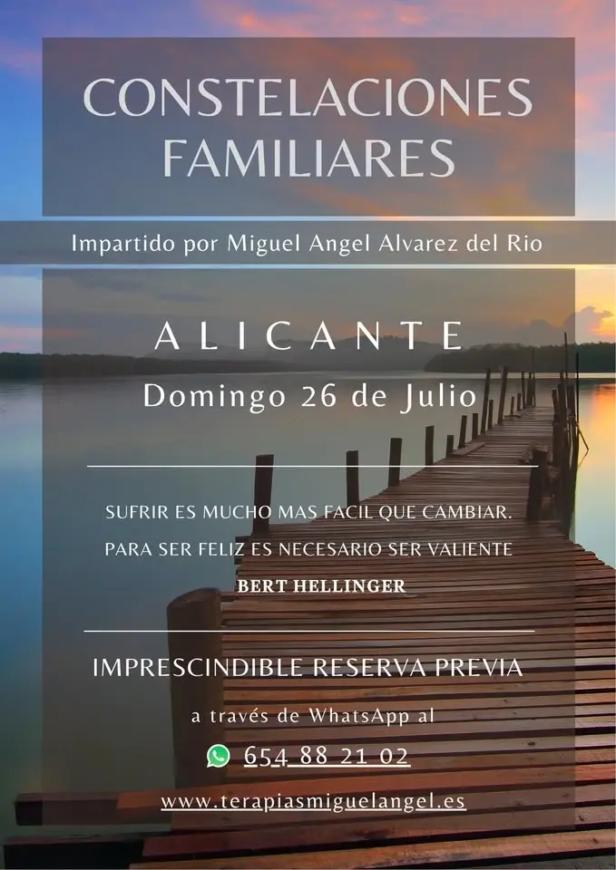 TALLER PRESENCIAL DE CONSTELACIONES FAMILIARES