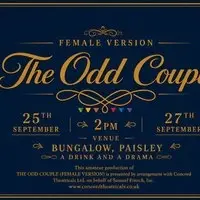 The Odd Couple (Female Version) Burn The Cork Theatre Co
