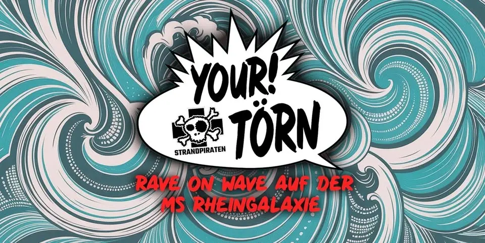 Rave on Wave mit den Strandpiraten auf dem Rhein Pt. 2