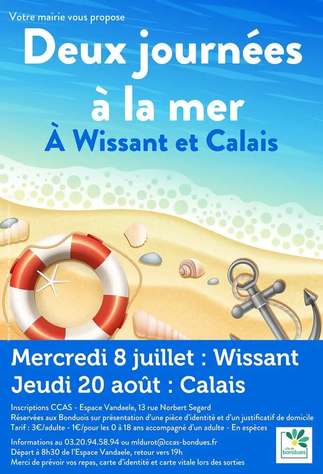 Journées à la mer 