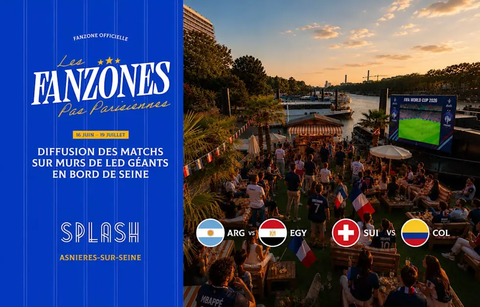 Huitième De Finale ! | Fanzone @Splash Asnières