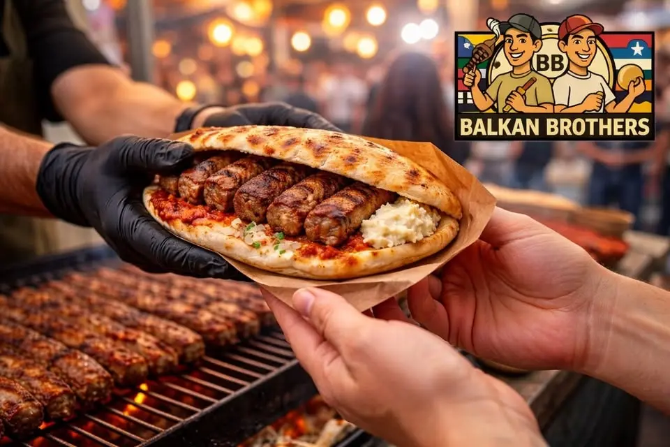 đBALKAN BROTHERSđâGRĂNSAKSTORGETâCEVAPIđ