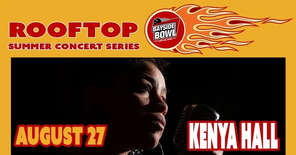 Kenya Hall live on the Bayside Bowl Roof | Ticketed | all-ages