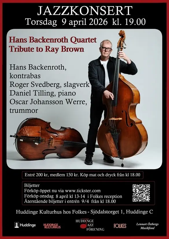 Hans Backenroth Quartet feat. Roger Svedberg, Tribute to Ray Brown